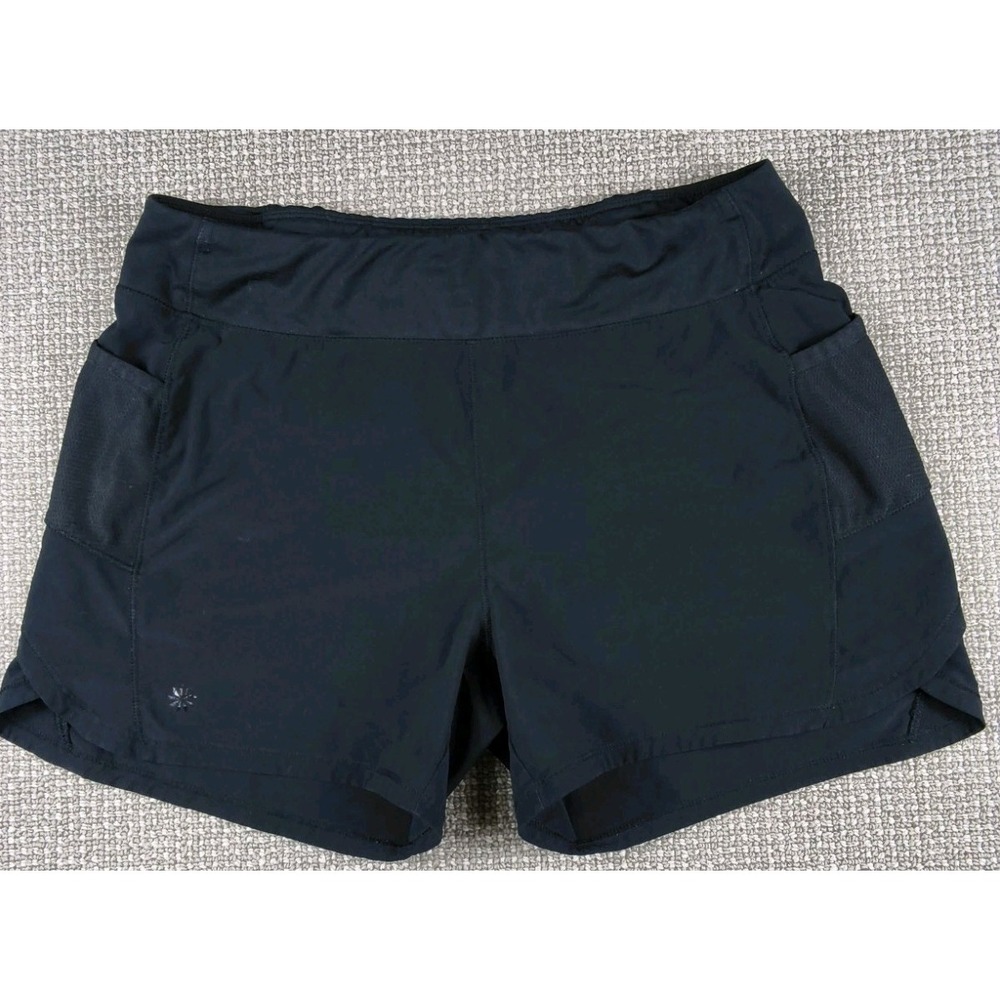 Athleta Girl Black 3" Record Breaker Shorts Size xxl/16